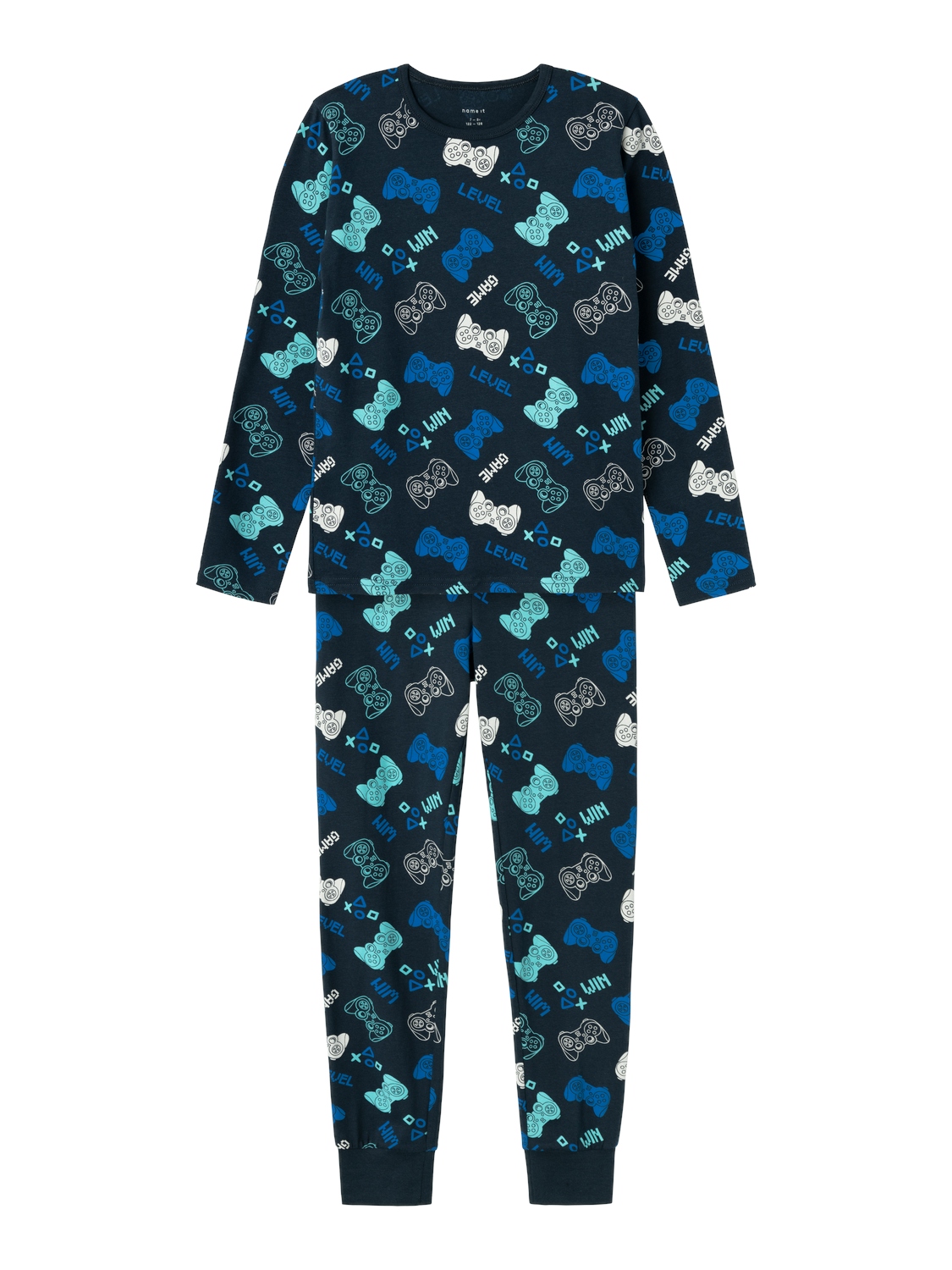 Name It Kinder pyjama jongens lang gamer