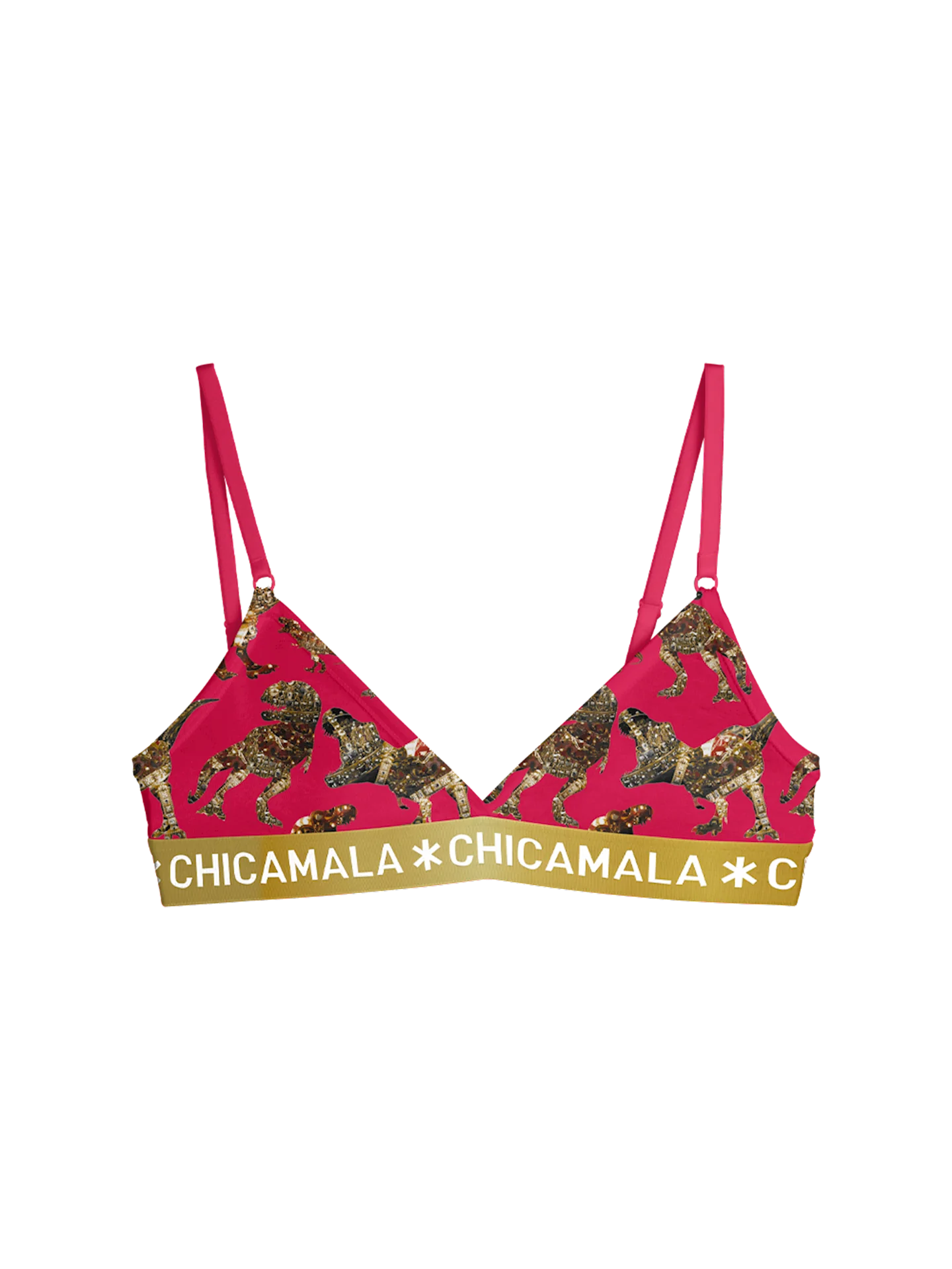 Muchachomalo Meisjes 1-pack triangle top rexie