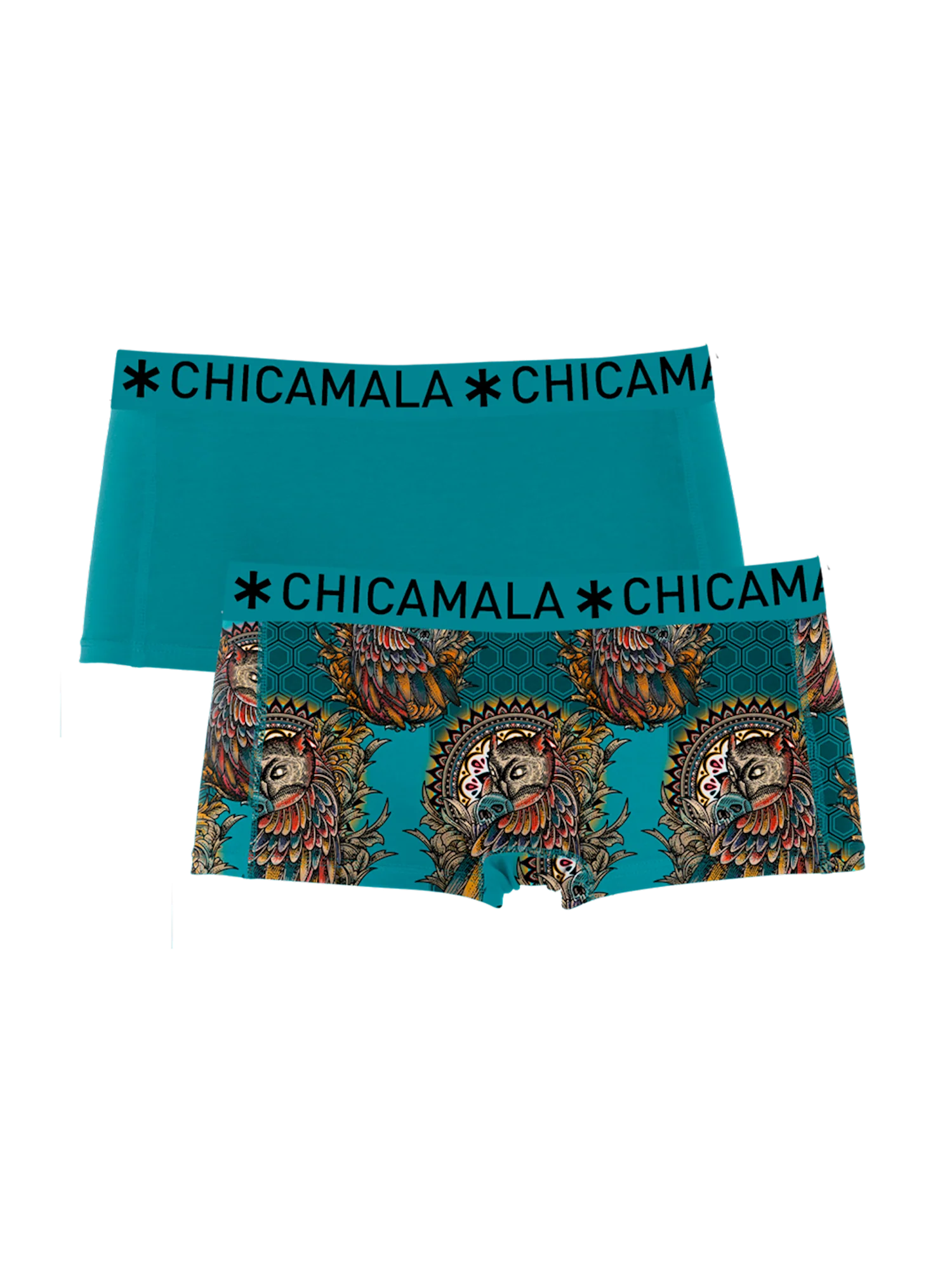 Muchachomalo Meisjes 2-pack boxershorts freelike
