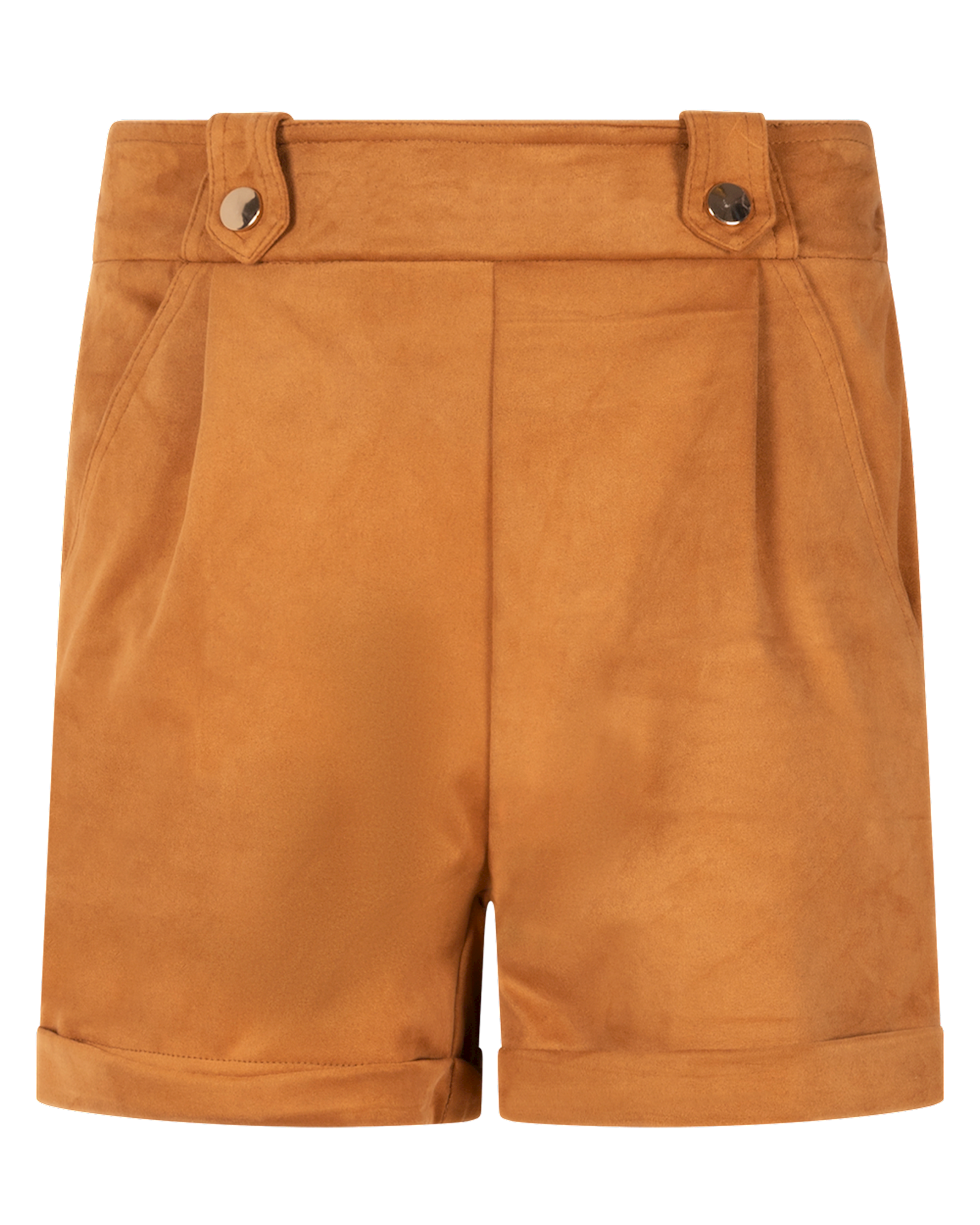 AI&KO Meisjes short elize pes bitter chocolade