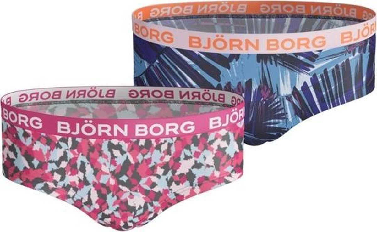 Bjorn Borg Meisjes hipster 2p summer arrow