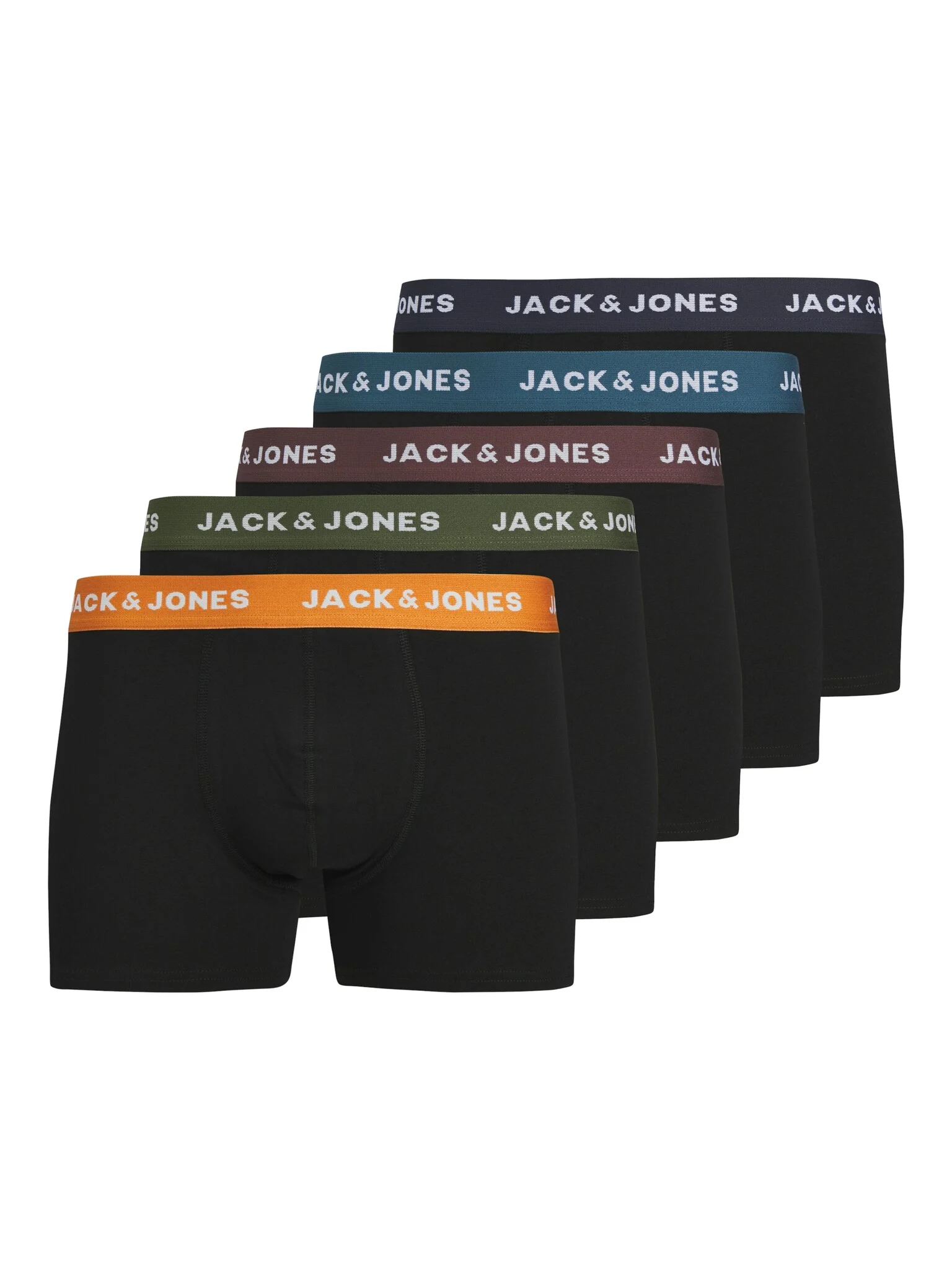 Jack & Jones Boxershorts jongens trunks jacoliver 5-pack