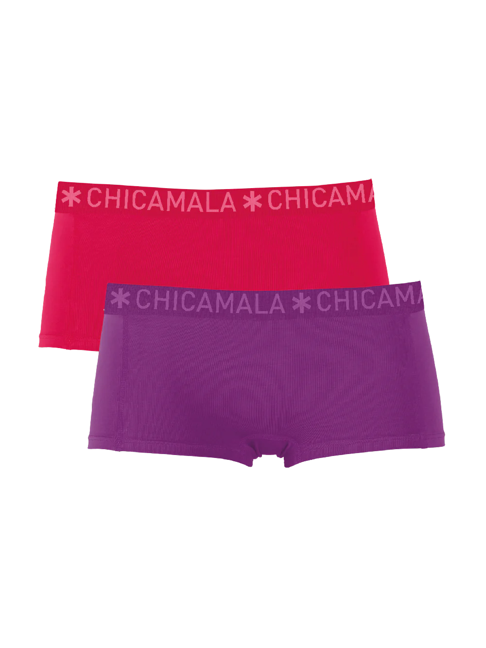 Muchachomalo Meisjes 2-pack boxershorts effen