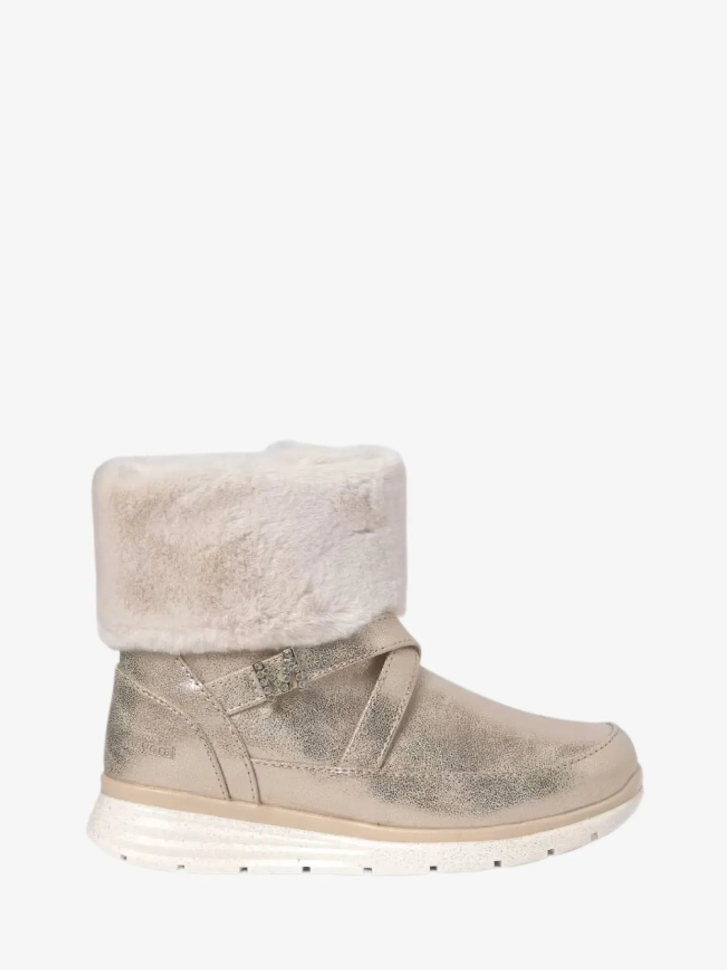 Mayoral Faux fur bootie