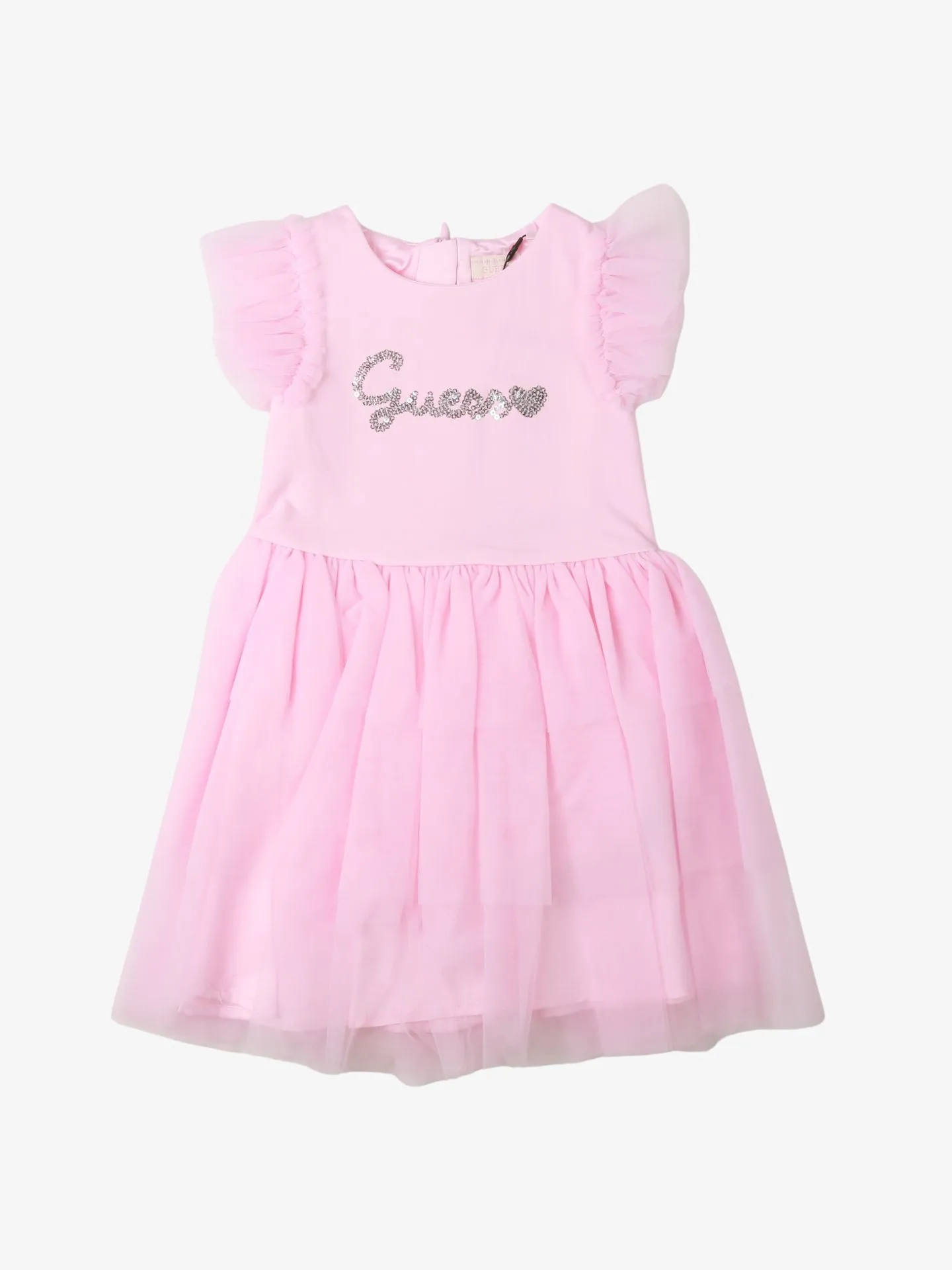 Guess Baby meisje jurk satin panties cer