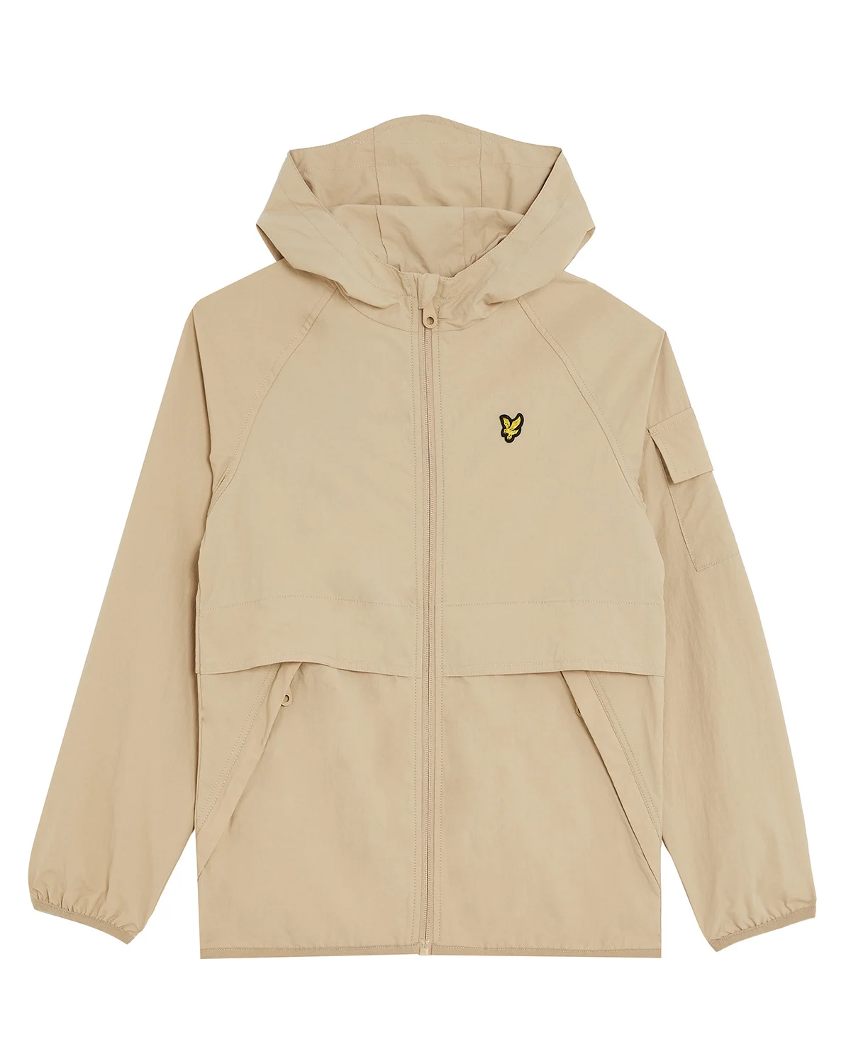 Lyle and Scott Zomerjas jongens stone capuchon