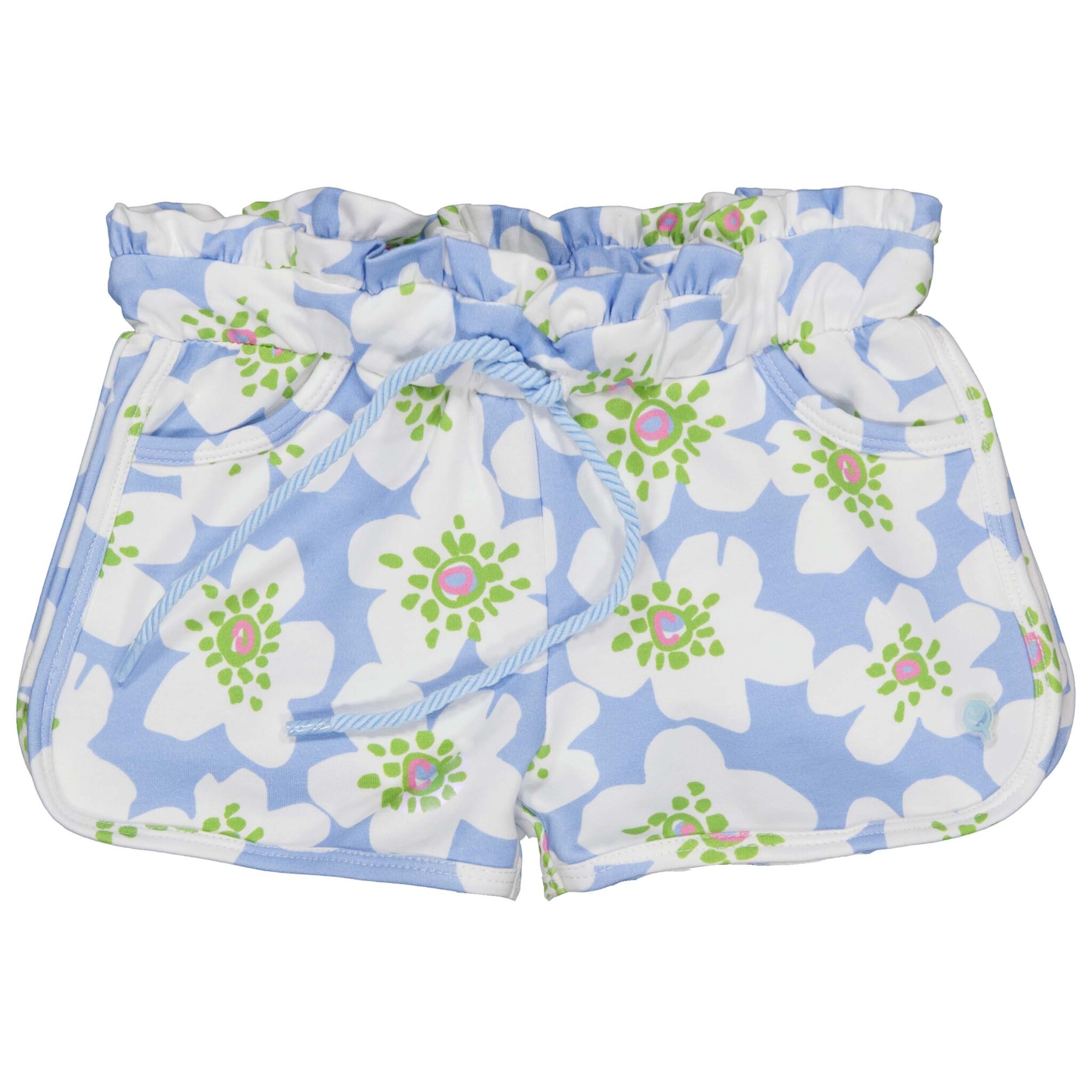 Quapi Zomer broek meisjes - aop bloemen fyna