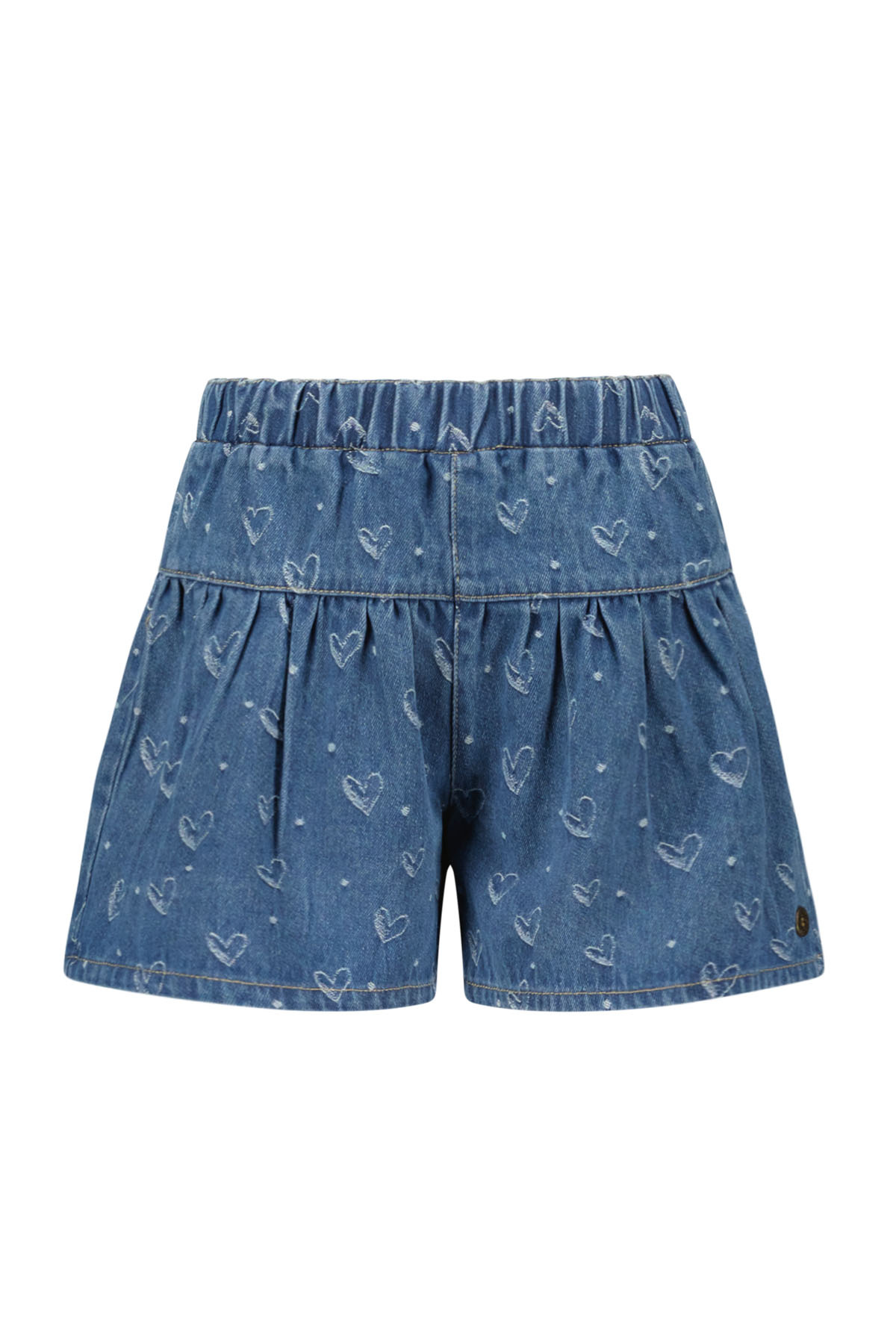 Like Flo Zomer skort meisjes denim twill femke