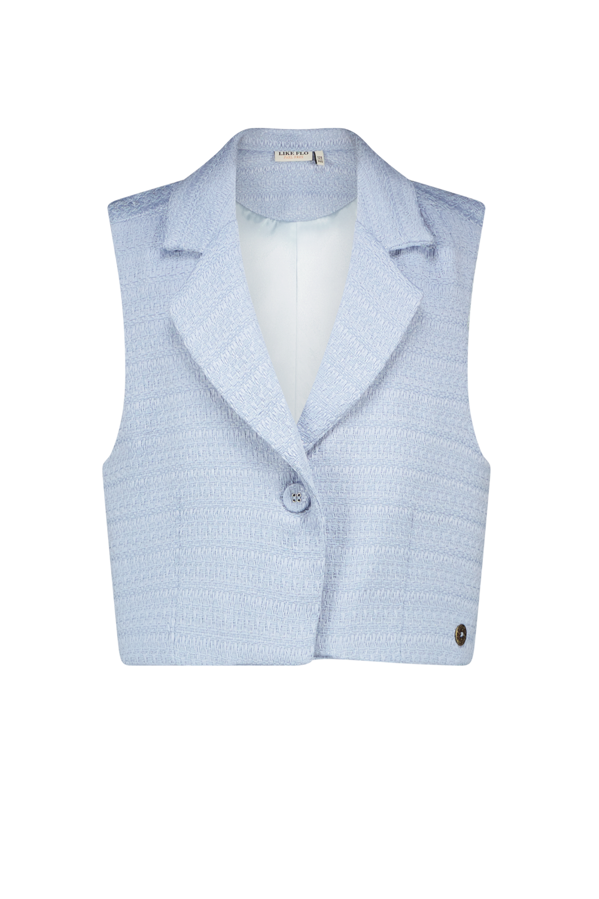 Like Flo Zomer gilet meisjes - tweed demi