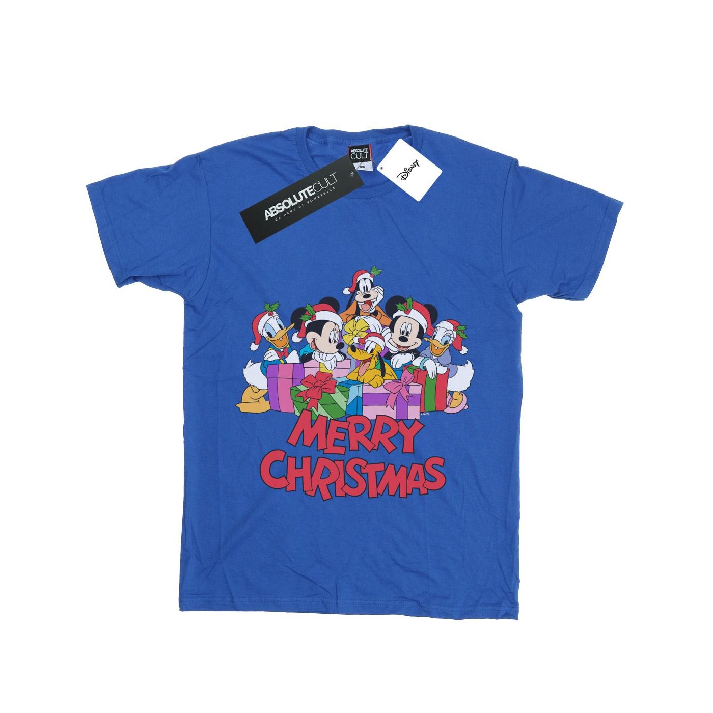 Li-cense Disney meisjes mickey mouse en vrienden kerstmis t-shirt in katoen