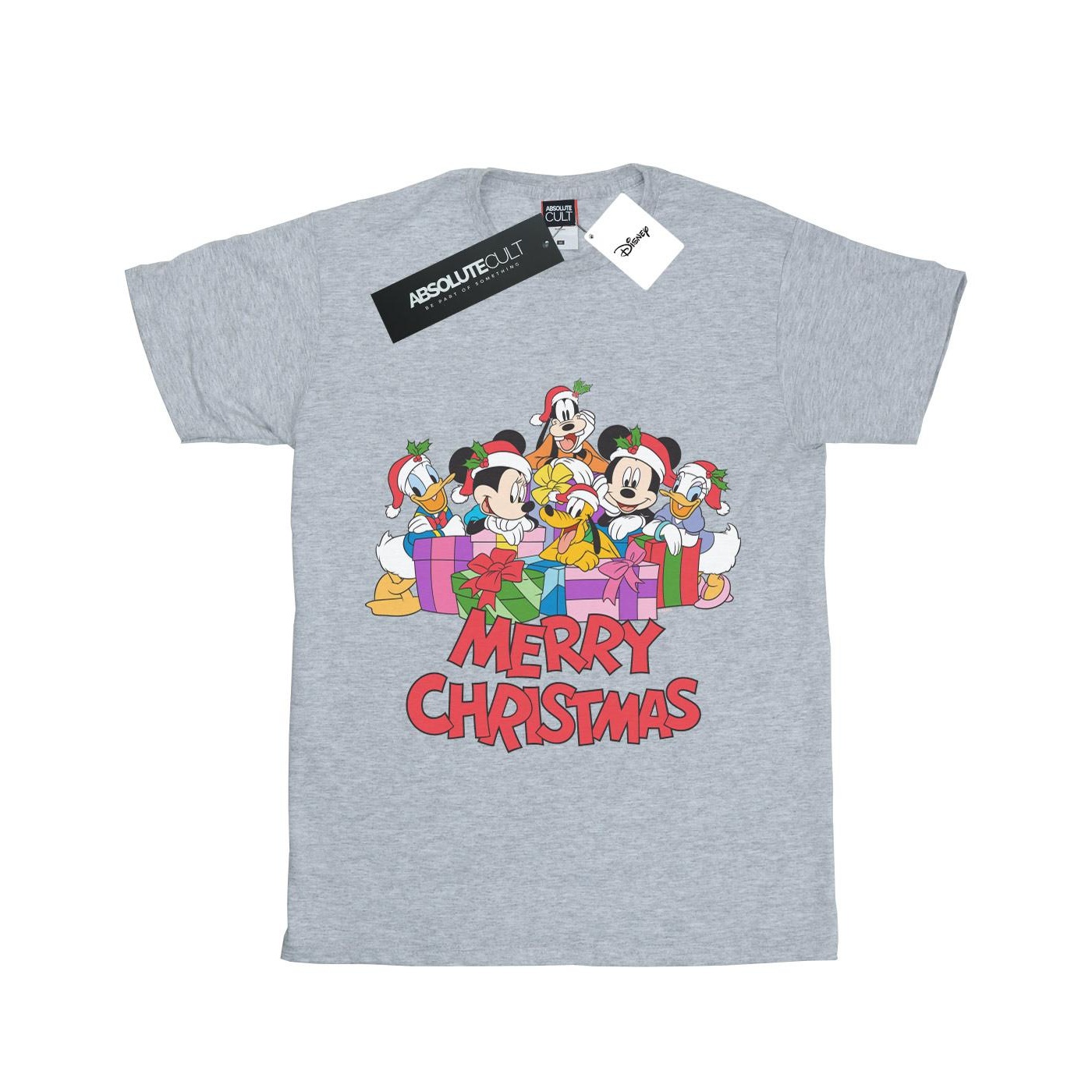 Li-cense Disney meisjes mickey mouse en vrienden kerstmis t-shirt in katoen