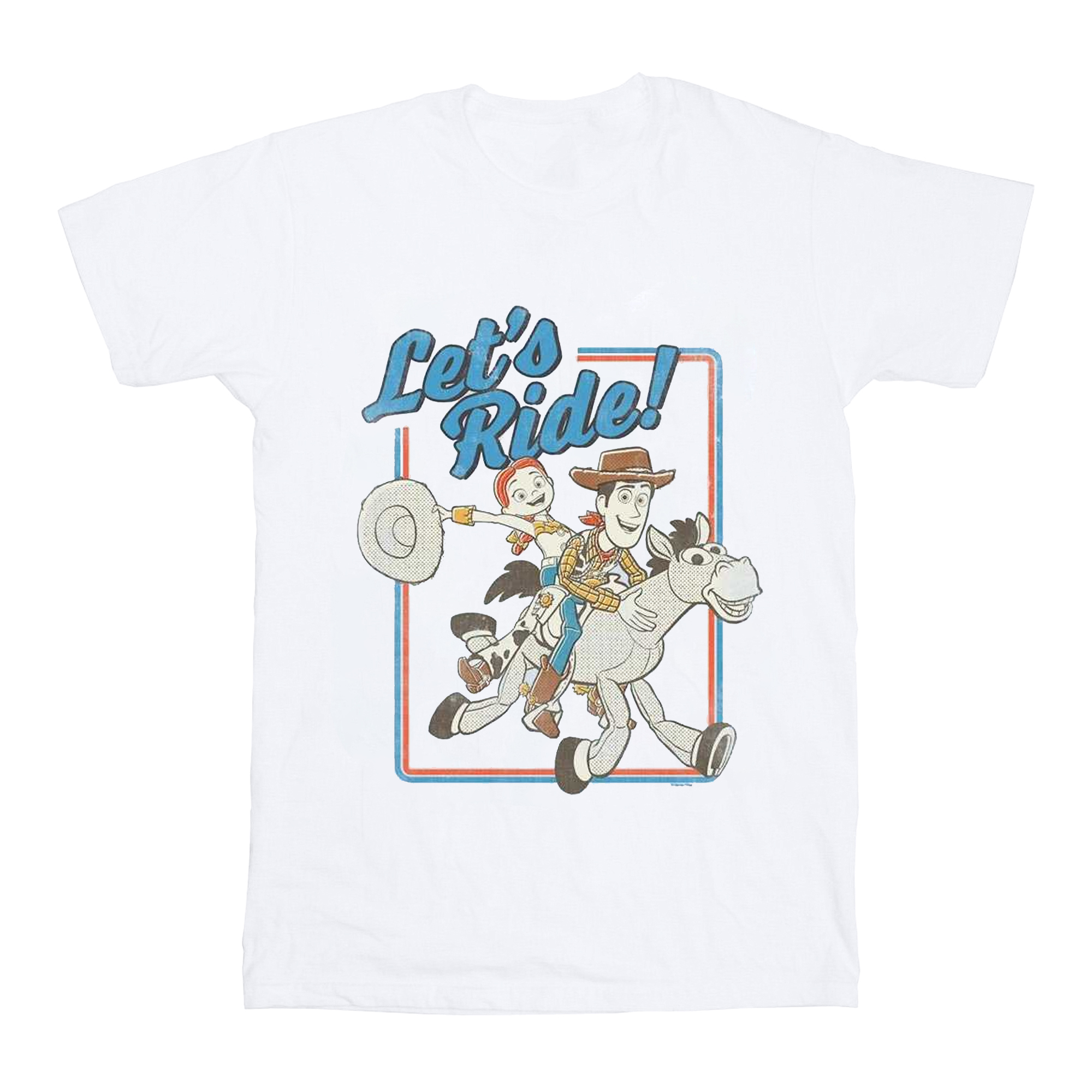 Li-cense Disney meisjes toy story 4 let´s ride katoenen t-shirt