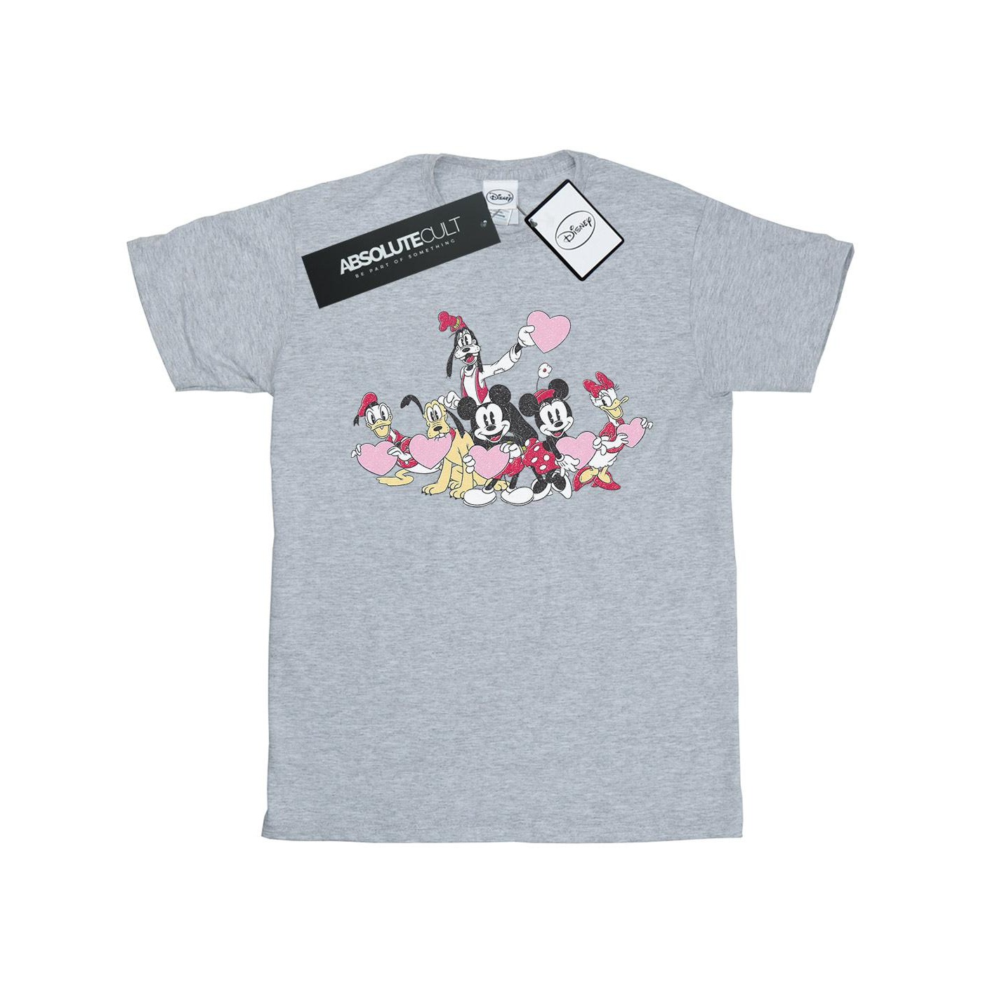 Li-cense Disney meisjes mickey mouse love friends katoenen t-shirt