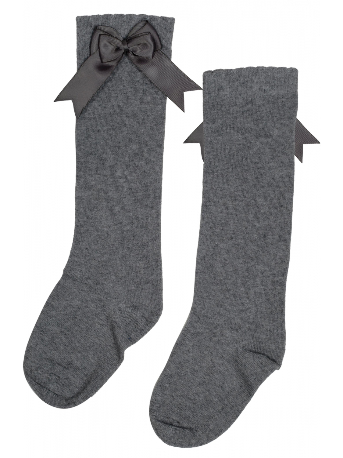In Control 876-2 knee socks grey melange