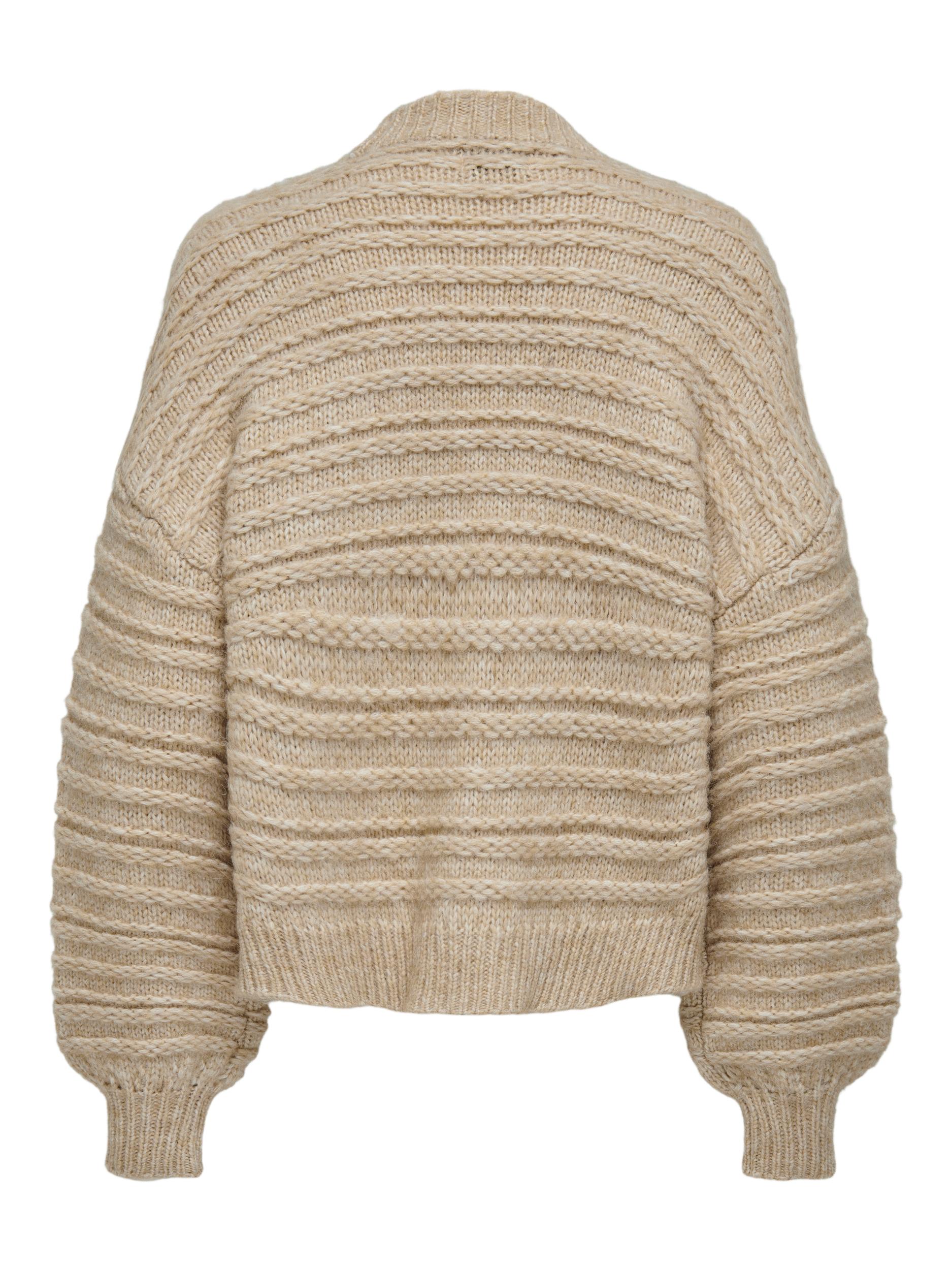 Only / Damen-Strick / ONLDENISE LIFE LS OPEN CARDIGAN KNT main image 1