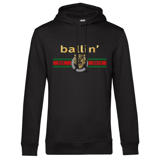 Ballin Est. 2013 Tiger lines hoodie HO-H00996-BLK-XL large