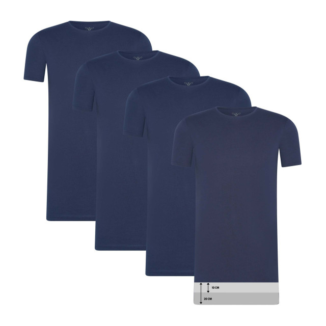 Cappuccino Italia 4-pack t-shirts CAP-4PT-O-NVY-XXL large