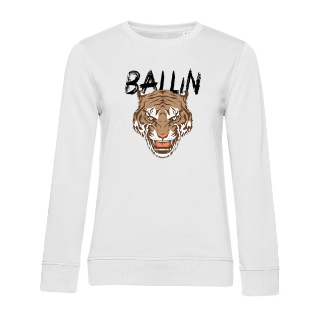 Ballin Est. 2013 Tiger sweater SW-D00991-WHT-L large