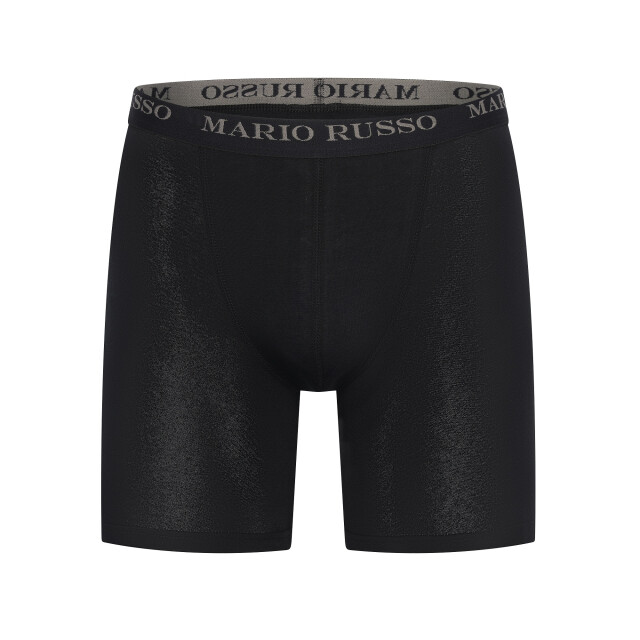 Mario Russo 6-pack long fit boxers MR-6P-BLK-L large