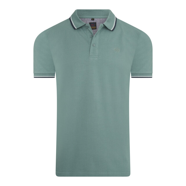 Mario Russo Tipped polo edward MR-EDWARD-GRN-XXL large