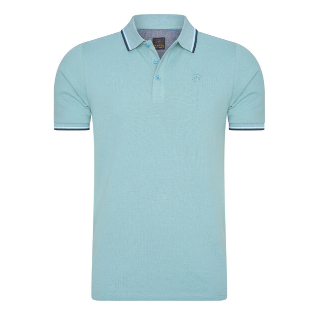 Mario Russo Tipped polo edward MR-EDWARD-SBL-XXL large