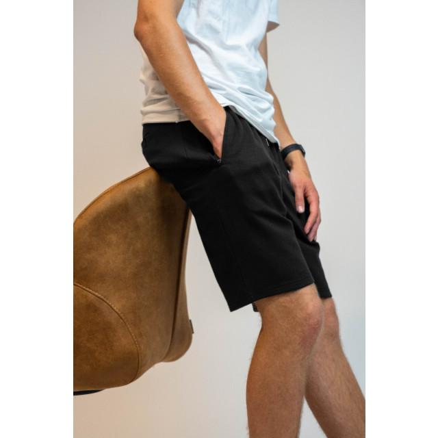 Mario Russo Pique short MR-SHO-PIQ-BLK-XL large