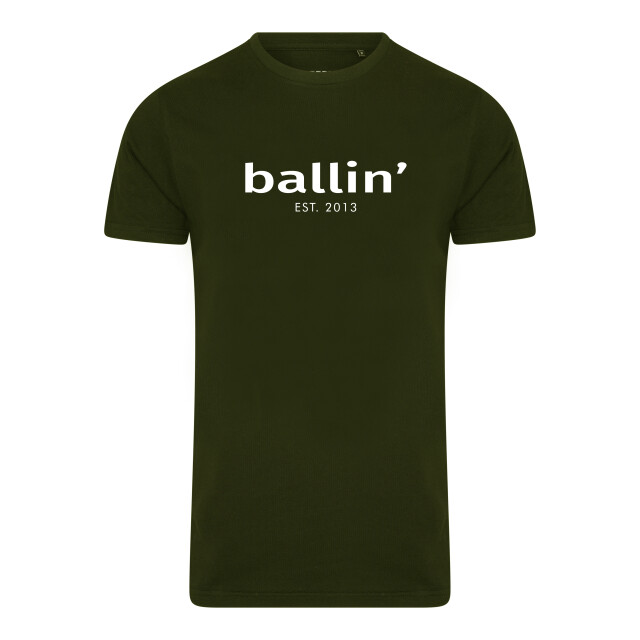 Ballin Est. 2013 Tapered fit shirt SH-H00050-GRN-L large