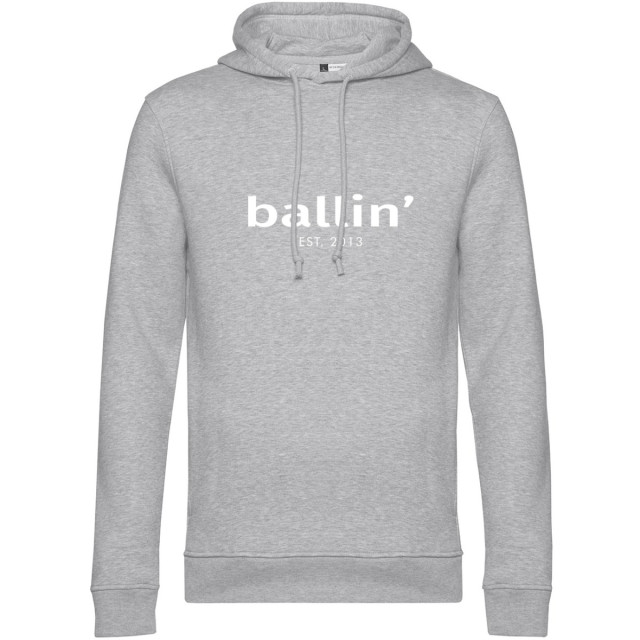 Ballin Est. 2013 Basic hoodie HO-H00050-GRY-L large