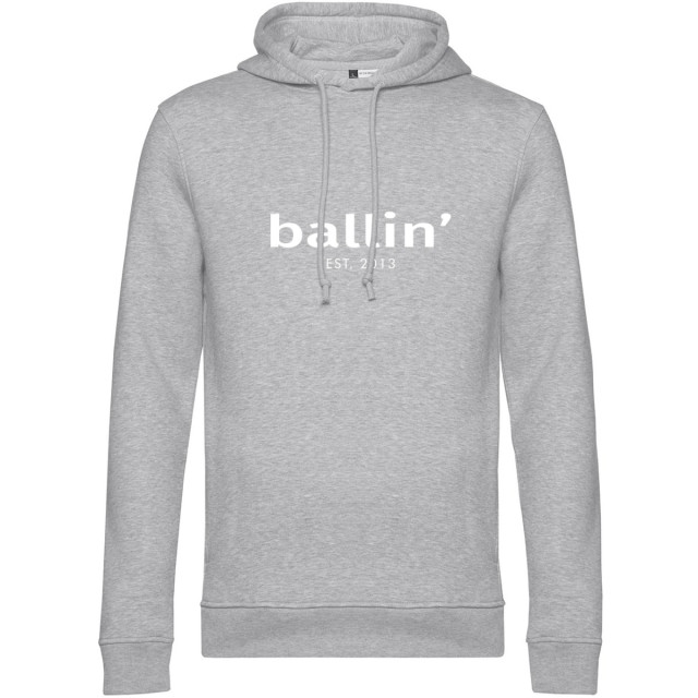 Ballin Est. 2013 Basic hoodie HO-H00050-GRY-S large