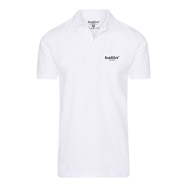 Ballin Est. 2013 Basic polo PO-H00051-WHT-M large