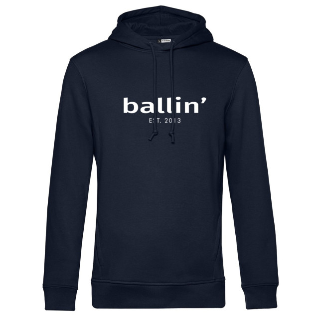 Ballin Est. 2013 Basic hoodie HO-H00050-NVY-L large