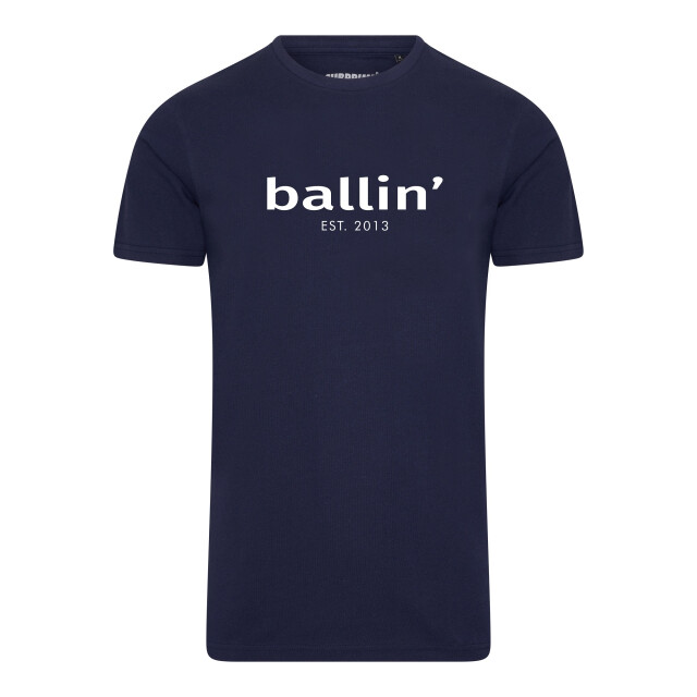 Ballin Est. 2013 Tapered fit shirt SH-H00050-NVY-3XL large