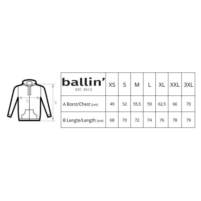 Ballin Est. 2013 Ziphood ZIP-H00051-BLK-L large