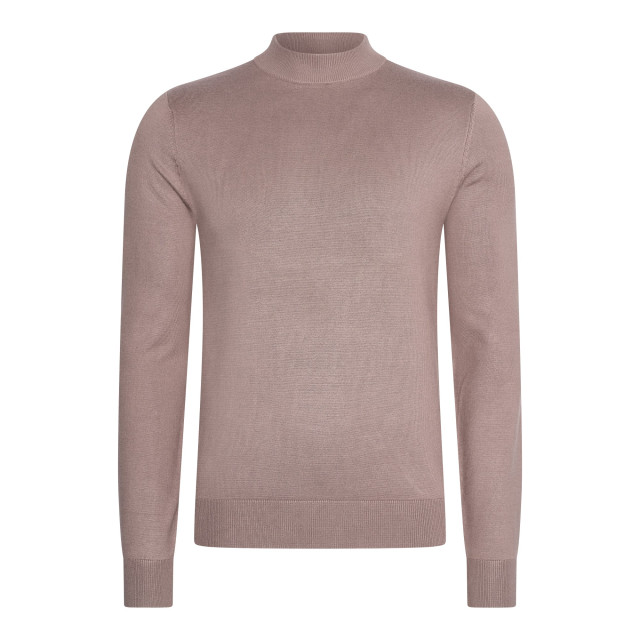 Mario Russo Turtle neck trui deep taupe MR-TURTLE-DPT-XL large