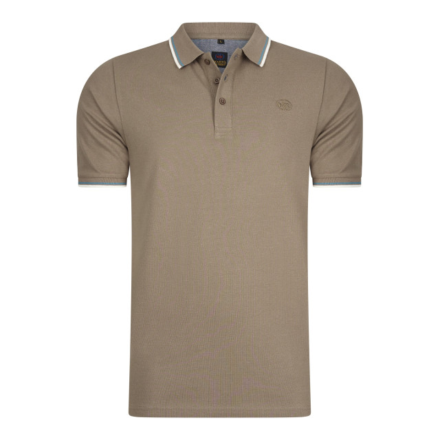 Mario Russo Tipped polo edward MR-EDWARD-WAL-L large