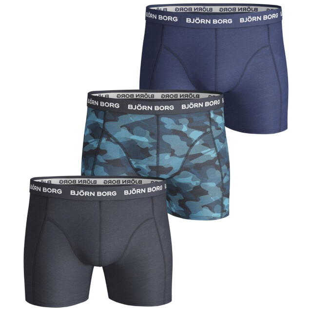 Björn Borg 3-pack boxers total eclipse shade 9999-1132-70291-L large