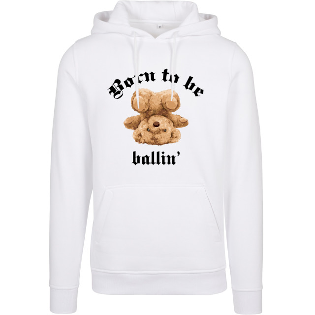 Ballin Est. 2013 Born to be hoodie HO-H00709-WHT-M large