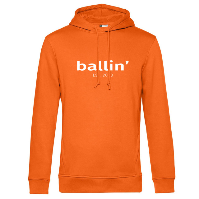 Ballin Est. 2013 Basic hoodie HO-H00050-ORG-L large