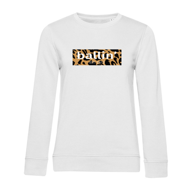 Ballin Est. 2013 Panter block sweater SW-D00725-WHT-S large