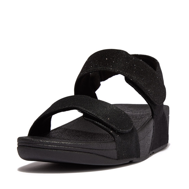 FitFlop Lulu adjustable shimmerlux back-strap sandals GA2 large