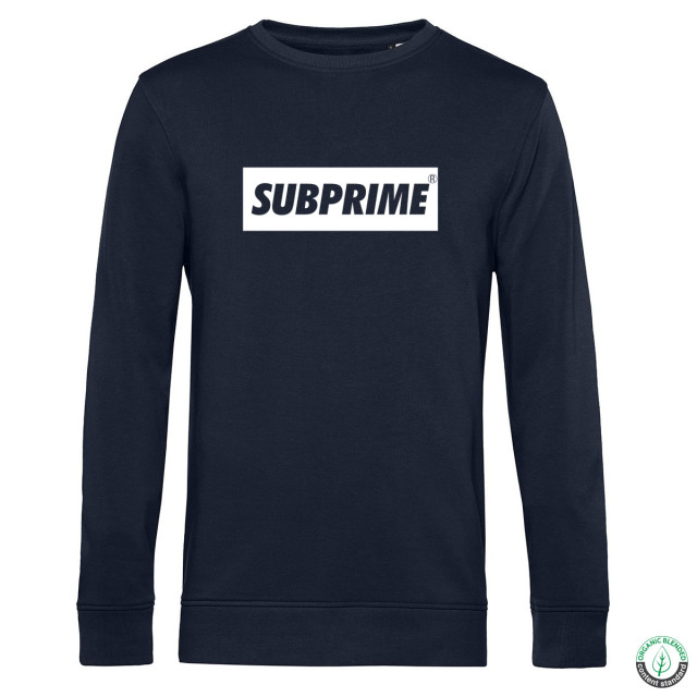 Subprime Sweater block navy SW-BLOCK-NVY-L large