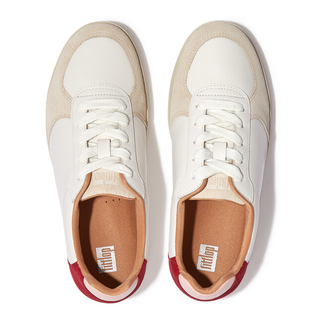 FitFlop Rally leather/suede panel sneakers FQ1 large