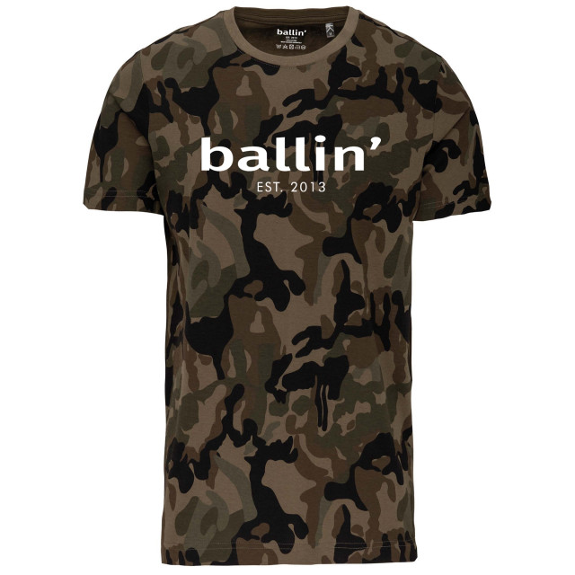 Ballin Est. 2013 Army camouflage shirt SH-H00050-ARMCAM-XXL large