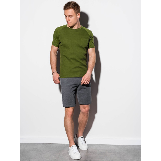 Ombre heren t-shirt groen olive s1182 5004-S1182 large