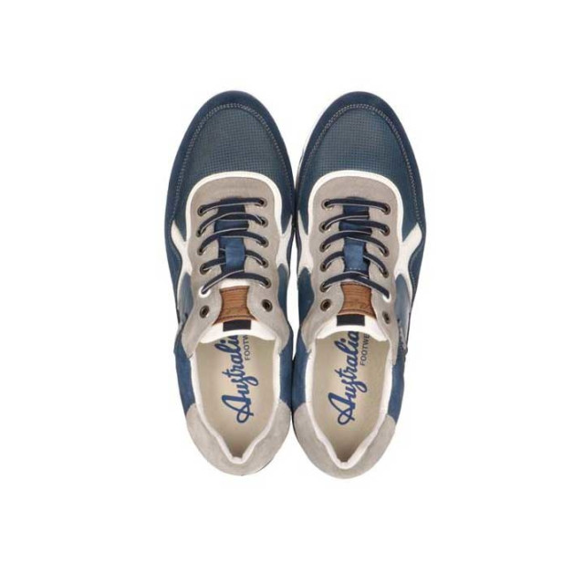 Australian Footwear Mazoni leather 15.1519.01 blue grey white mazoni leather 15.1519.01 blue grey white large