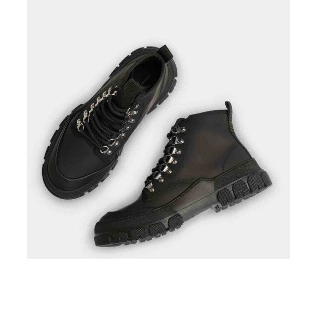 Garment Project Twig high gpw2395 999 black rubberized leather GPW2395 999 large