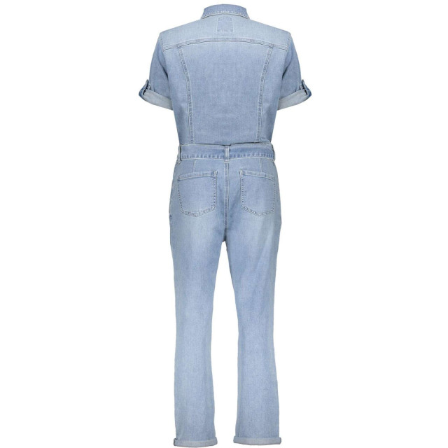 Geisha Jeans overall stonebleach denim 41002-10-000835 large