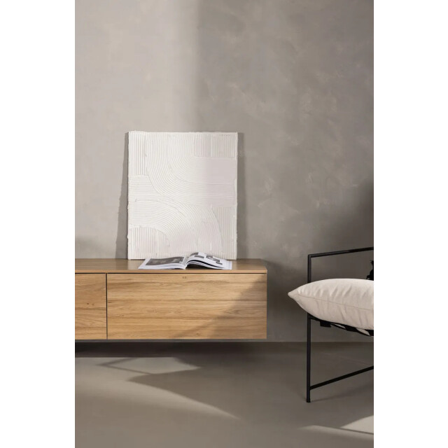 Nest living Leona houten dressoir naturel 160 x 35 cm 2618146 large