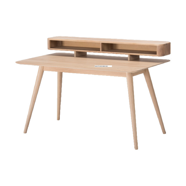Gazzda Stafa desk houten bureau whitewash 140 x 80 cm 2027150 large