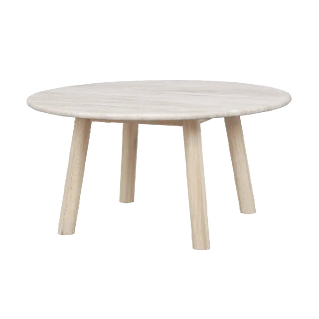 Rowico Home Taransay houten salontafel whitewash Ø90 cm 2440579 large